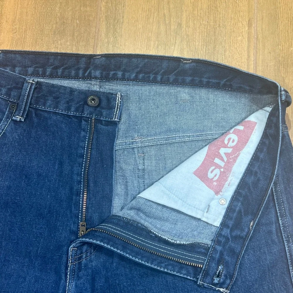 Levis 569 vintage Red‎ Tab Straight Leg Indigo Denim Jeans Flap Pocket 40x30